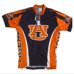 Auburn Tigers adrenaline promotions cycling shirt size large